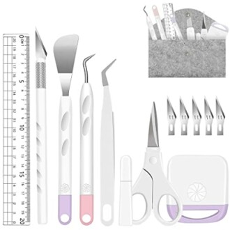 ImnBest 13-Pcs Vinyl Weeding Tools