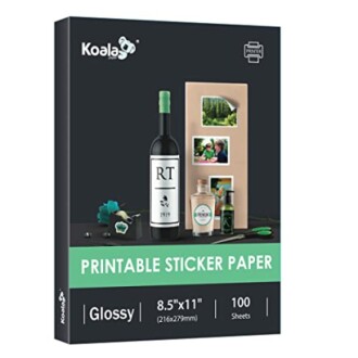 Koala Glossy Sticker Paper