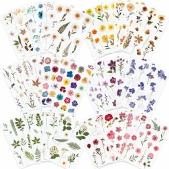 Knaid Pressed Flower Stickers