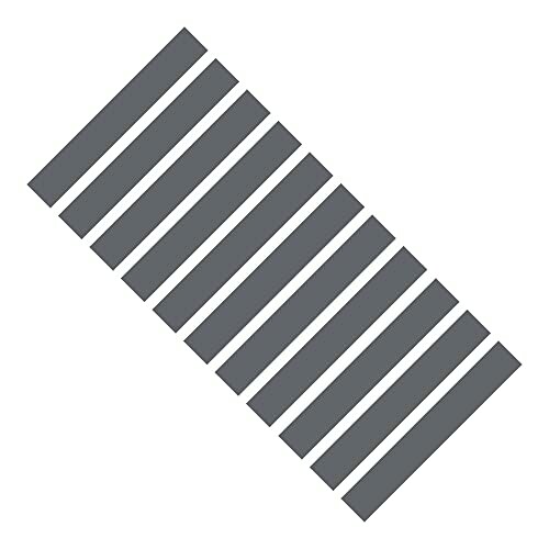 Diagonal pattern of gray rectangular bars