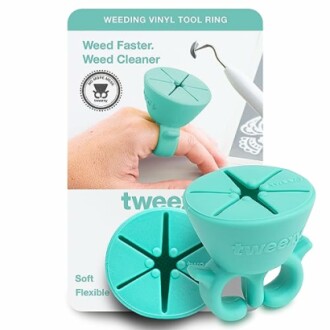 Tweexy Craft Vinyl Weeding Scrap Collector Ring